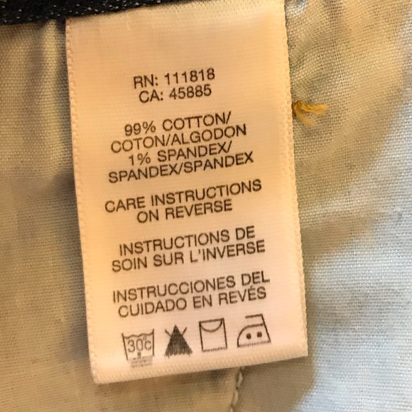 NWOT Michael Kors straight jeans pink flowers embroidered Size 6 30 x 28 - Picture 7 of 10